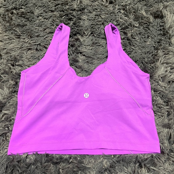 Lululemon Purple/ Pink Align Top size 8 - Picture 4 of 7